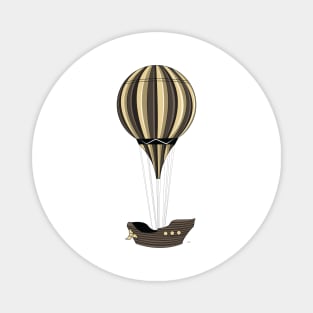 Steampunk Balloon Magnet